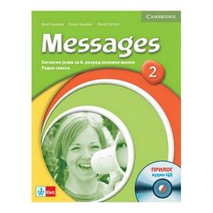 Engleski jezik 6, radna sveska „Messages 2” + CD